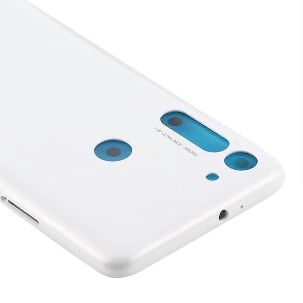 (Nytt) Batteribakdeksel til Motorola Moto G8 (hvit) White