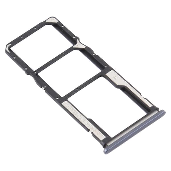 (Ny) SIM-kortsfack + Micro SD-kortsfack för Xiaomi Redmi 9/Poco C31 Black