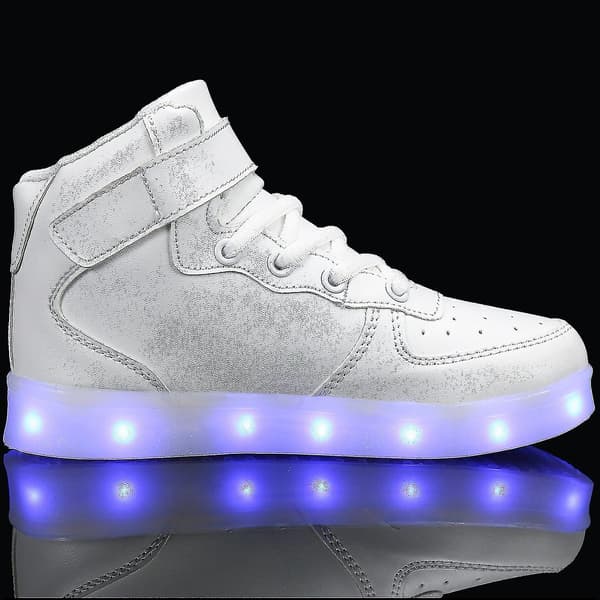 Barn Sko Gutter Led Light Up Sko Gutter Jenter Sport Løpesko 33