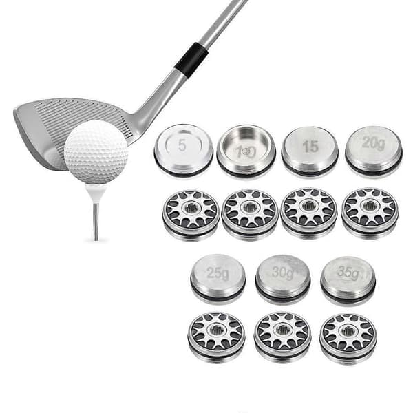 2 st golfputtervikter kompatibla med Odyssey Stroke Lab Putter klubbhuvuden 15 gram 15 grams Black