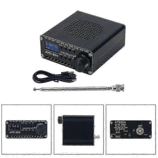 SI4732 ATS-20+ Plus trådløs radiosignal-mottaker med full AM-funksjon