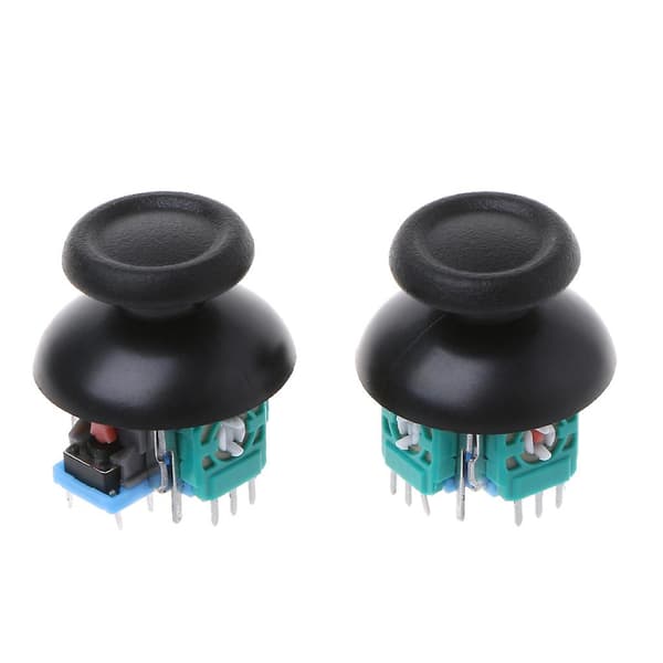 Joystick reparationsværktøj til controller Thumbstick udskiftningsreparationssæt Svart