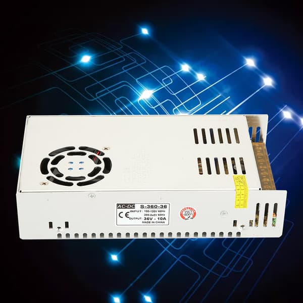 [2F]110V 220V AC til 36V 10A strømforsyning driveradapter 360W