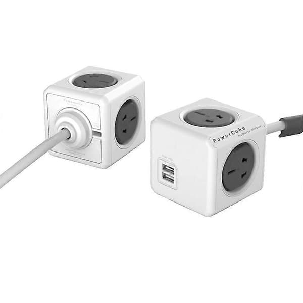 PowerCube 10A Universal Veggadapter Strømkontakt, AU-plugg Not Specified