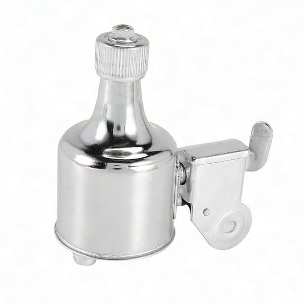 12V 6W Sykkel Dynamo Lysgenerator Kit med Friksjonsmotor for Front- og Baklys Silver