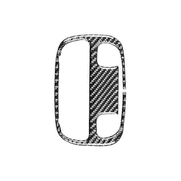 Karbonfiber for 2009 2010 2011 Bil Front Leselys Ramme Deksel Trim Interiørtilbehør B