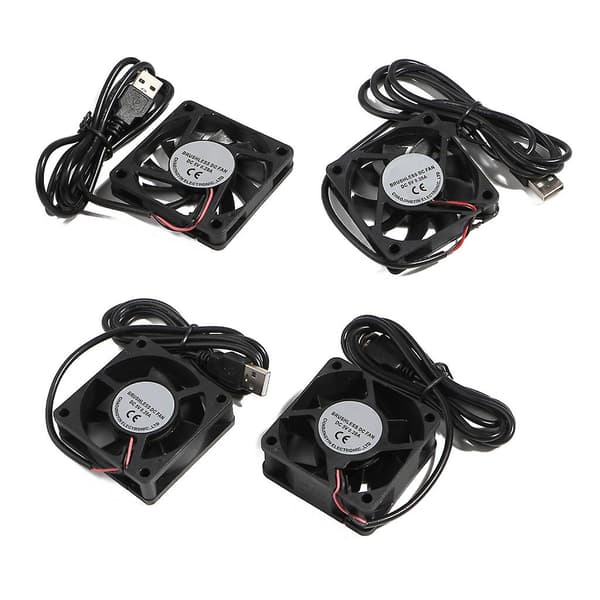 1-pack 60 mm USB-fläkt 5V borstlös DC-kylfläkt för PC-datorchassikylare 1.5cm