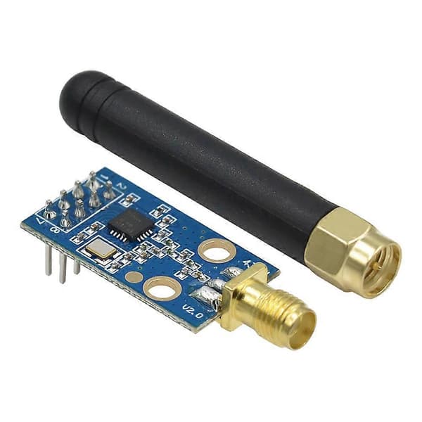 [2F]CC1101 Trådløst modul med SMA-antenne Trådløst transceivermodul til 433MHz forbedrer signalet
