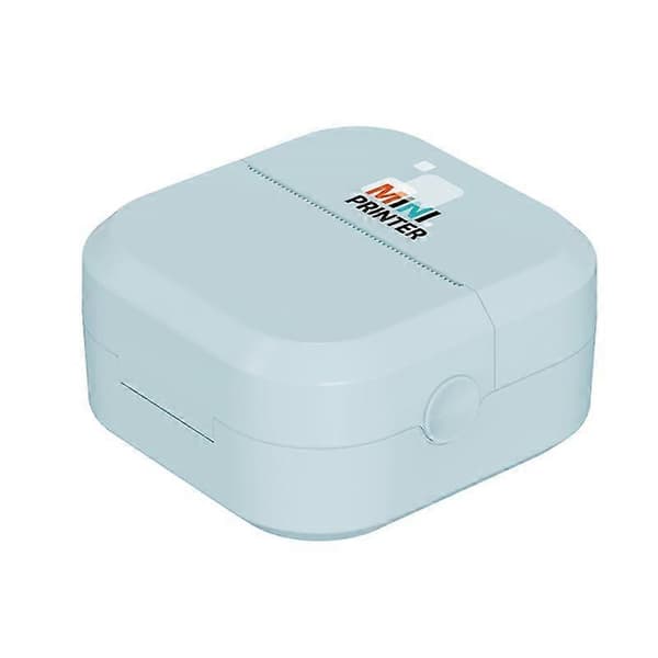 (Ny) P1 Mini Bærbar Blekkfri Termisk Bluetooth-skriver Eksportversjon White