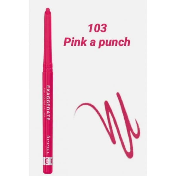 【2F】Exaggerate Läppkonturpenna en 103 Pink A Punch