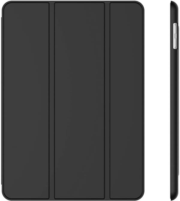 [2F] Passer til Apple iPad-deksel (9,7 tommer, modell 2018/2017, 6./5. generasjon), svart