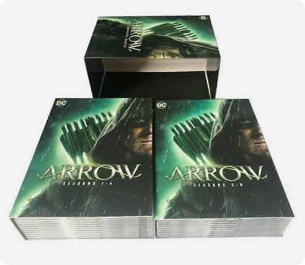 Arrow: The Complete Series Sesonger 1-8 (DVD 38-Disc Box Set) engelsk versjon