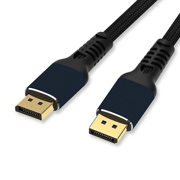 1/2/3 meter DisplayPort 2.0-kabel 16K 60Hz 80Gbps datamaskinkontaktadapterkabel 1m