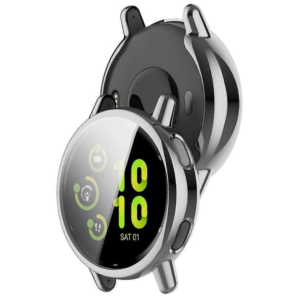 Skyddsfodral för Garmin vivoactive 5 klocka - Transparent TPU-skydd Silver Silver