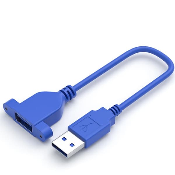 USB 3.0 USB 2.0 hann til hunn USB 3.0 skjøtekabel ledning datamaskinvert USB2.0 1m