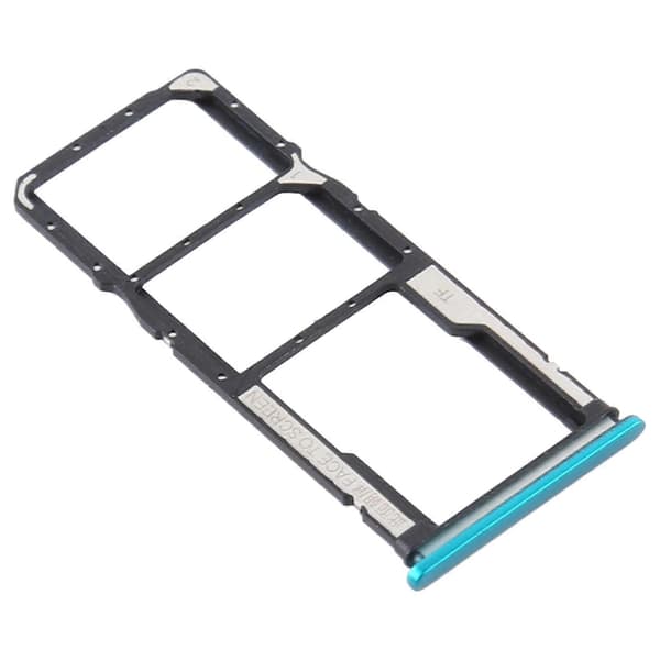 (Ny) SIM-kortskuff + Micro SD-kortskuff for Xiaomi Redmi 9/Poco C31 Green