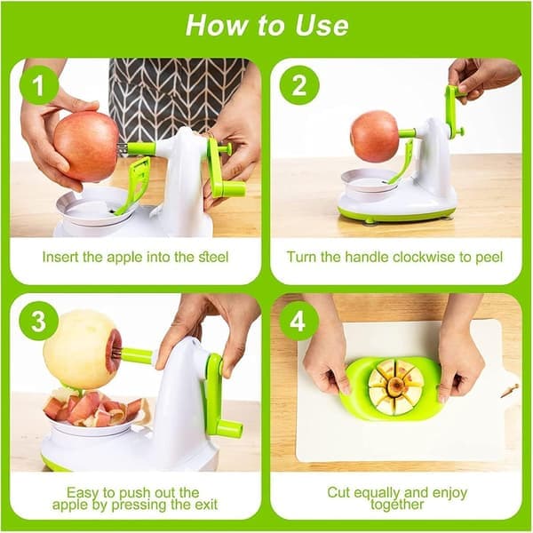 Potato peeler, fruit peeler, corer, slicer, pear and apple peeler, kitchen utensil, 20*5*15.5cm
