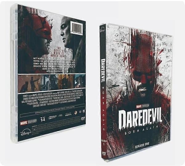 Daredevil Born Again Den komplette første sesongen 1 (DVD, 2025, 3-disk sett) Ny