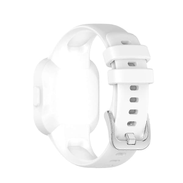 Erstatningssilikonerem til Garmin Vivofit JR3 - Sikker pasform til aktive børn White