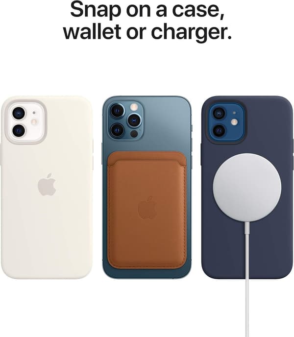 Apple iPhone FineWoven-plånbok med MagSafe, svart YH