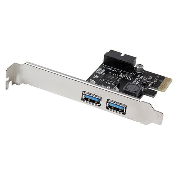 Porter Adapter USB 3.0 Superrask PCI for Express (PCIe) utvidelseskort for Des