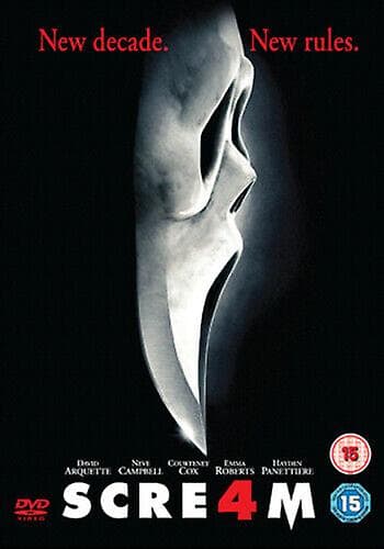 Scream 4 (2011) David Arquette Craven (DIR) cert 15 - Region 2 DVD DVD