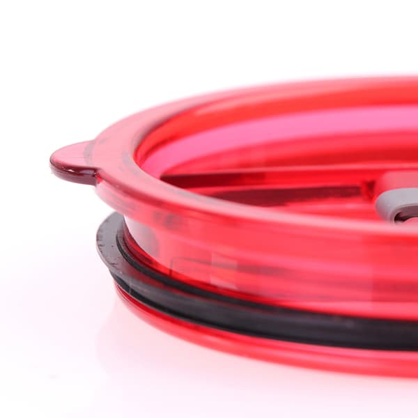 30 Oz forseglingsflaskedæksel Stænksikkert, almindeligt plastiklåg Pink
