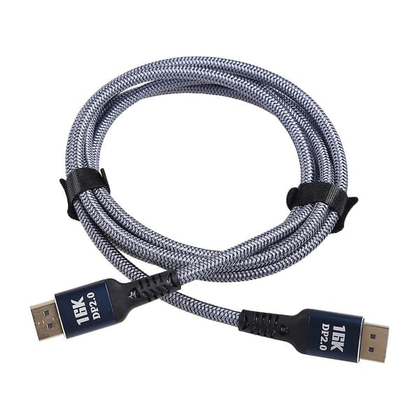 1/2/3 meter DisplayPort 2.0-kabel 16K 60Hz 80Gbps datamaskinkontaktadapterkabel 1m