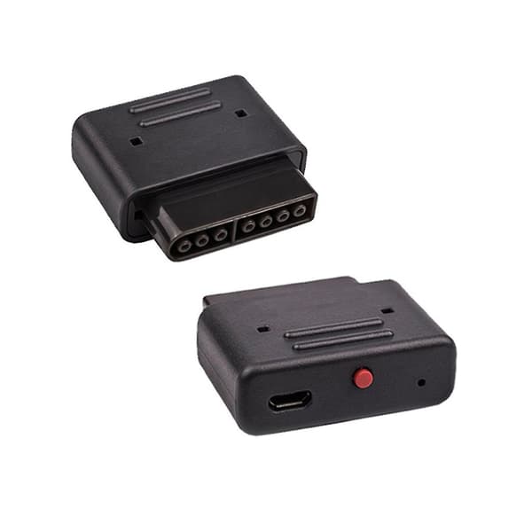 Retro-mottaker for SNES NES30 SFC30 PS3 PS4 spillkontrollere adaptermottaker