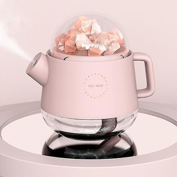 [2F]Bærbar krystall aromaterapi luftfukter USB trådløs vannkoker aromaolje diffuser|luftfukter