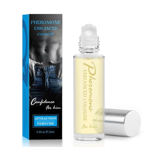 【2F】Feromon Eau de Cologne til mænd for at tiltrække kvinder, langvarig duft, rejsestørrelse 15 ml