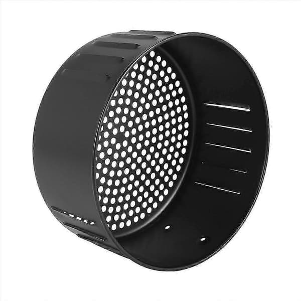 Erstatningskurv til Airfryer, Non-stick Robust Steking Matlaging Rustfritt Stål Bakebrett for Alle Svart