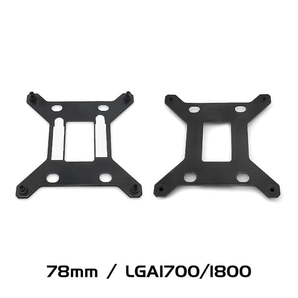 Robust bakplan hovedkort CPU kjøleribbe holdbarhet radiatorholder 78mm