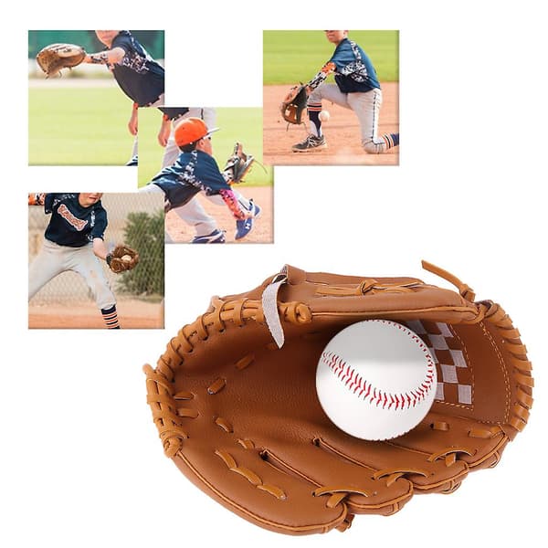 10,5' Basebollhandske Softbollvantar Träningsövning Sport Utomhus Vänster Hand
