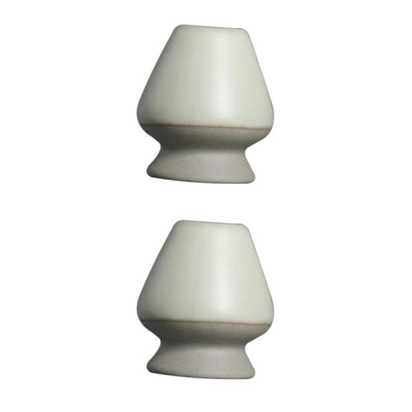 1/2/3 Käsintehty Matcha Vispilän Teline Teeseremonia Teesarja Vaaleanvihreä 6 x 7cm 2S 2Set Light Green 6 x 7cm