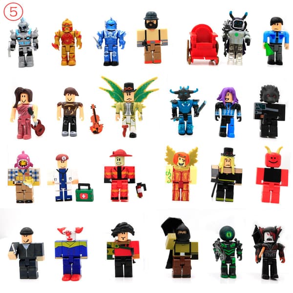 Roblox 24-delt miniatyrfigur virtuell verden figur blokkleke 5