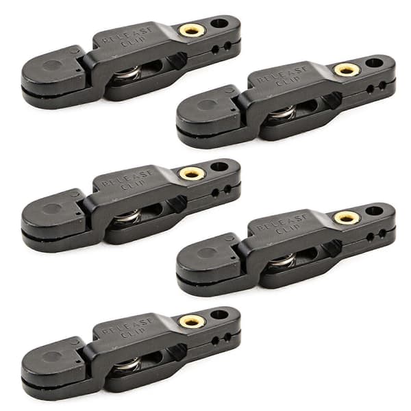 [2F]Downrigger Clips 5-pak kraftige spændingsudløserclips til planerboard trollingfiskeri