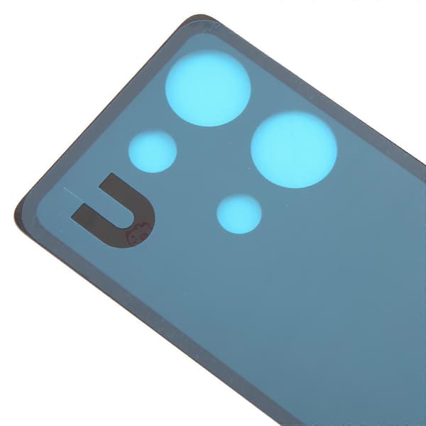 (Ny) För Xiaomi Redmi Note 13 Pro 4G Batteribakstycke Black