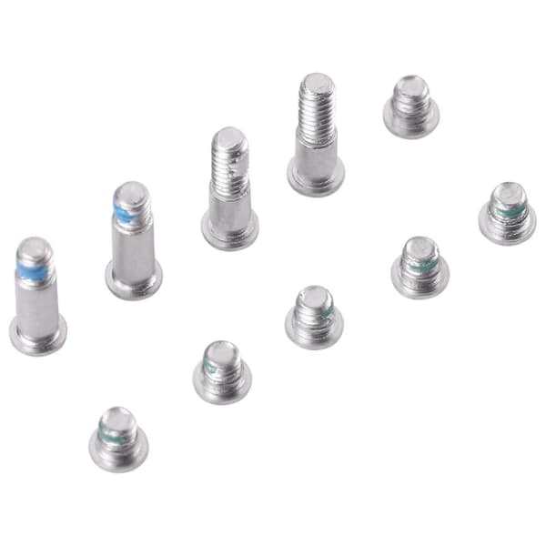 (Ny) Bottenlocksskruvsats för MacBook Air 13 tum M1 A2337 2020 Silver