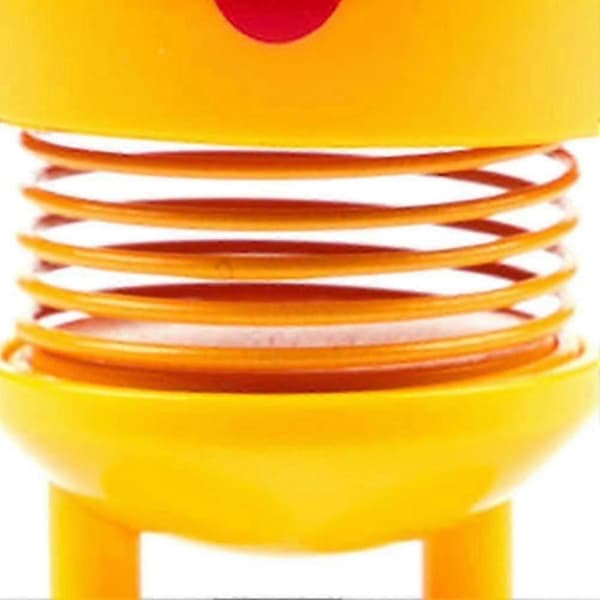 Fjäderbobblehead-docka - Dansande figurleksak för bilinstrumentbrädan, passar olika fordonsmärken No. 4 Wit