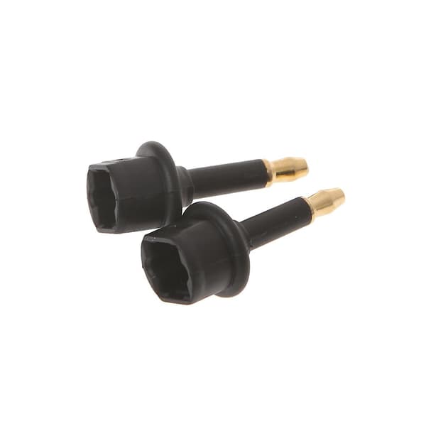 Stk Toslink hunn til 3,5 mm hann mini lydplugg digital optisk adapterkonverter
