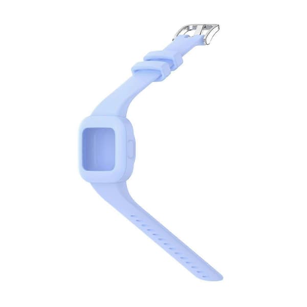 Erstatningssilikonerem til Garmin Vivofit JR3 - Sikker pasform til aktive børn Cornflower Blue