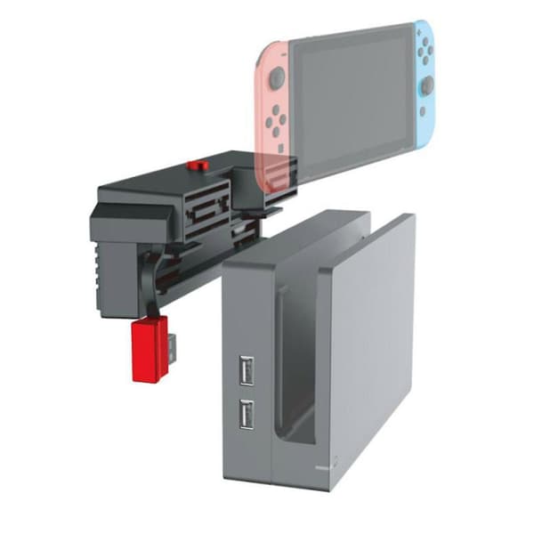 Viftekjøler Digital Edition Spillkonsolltilbehør for NS Switch USB-kjøler Black