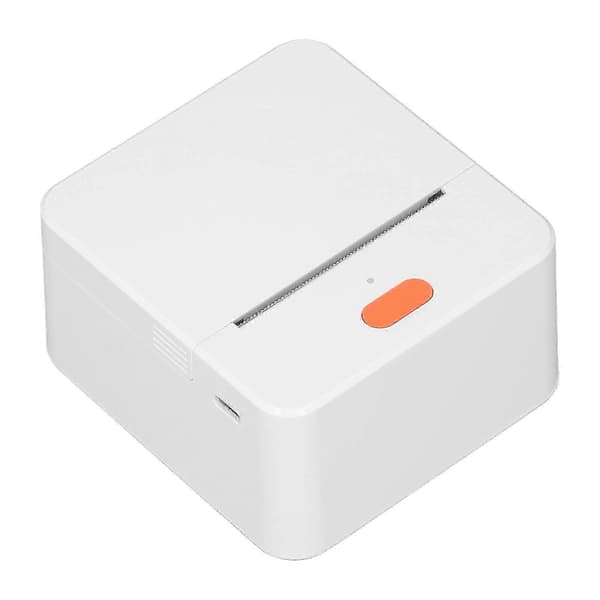 Bluetooth termisk skriver 58mm 203 DPI etikettskriver lommeskriver kompatibel med hjemmelager