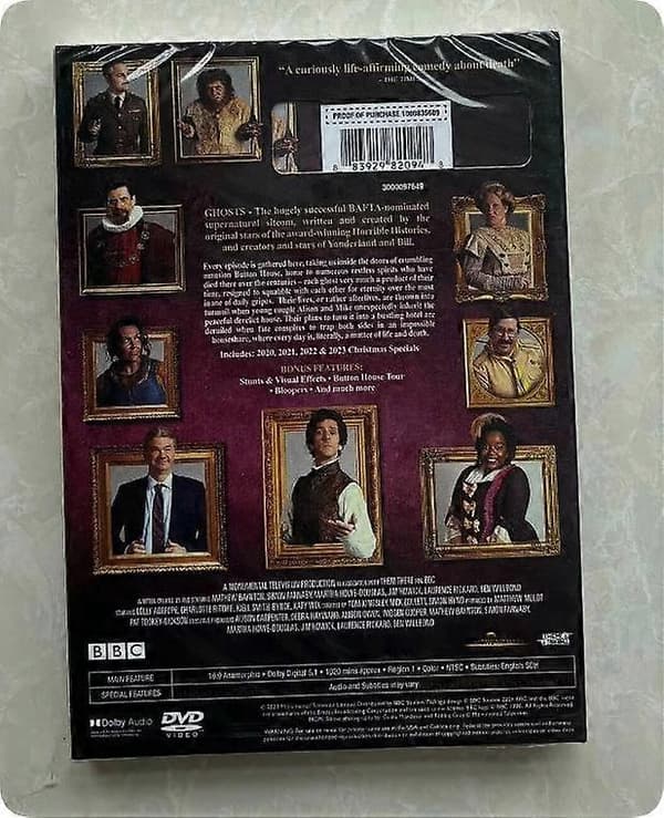 Ghosts: The Complete Series Säsong 1-5 (DVD 5-Disc Box Set) engelsk version