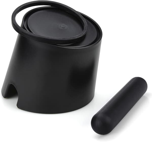 【2F】Kaffeknockbox, espressodumpbehållare, kaffebehållare, 4,8 tums espresso