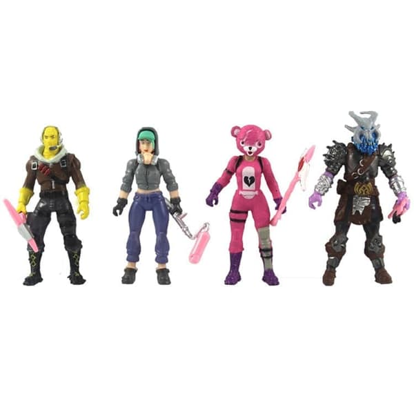 8/12 st Fortnite Figurer 9-11 CM Julklappar C