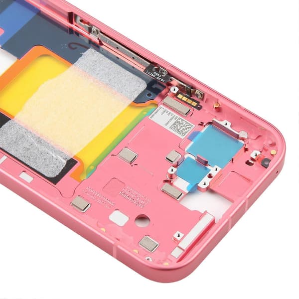 (Ny) För Google Pixel 9a KOMPATIBEL Mellanram Pink