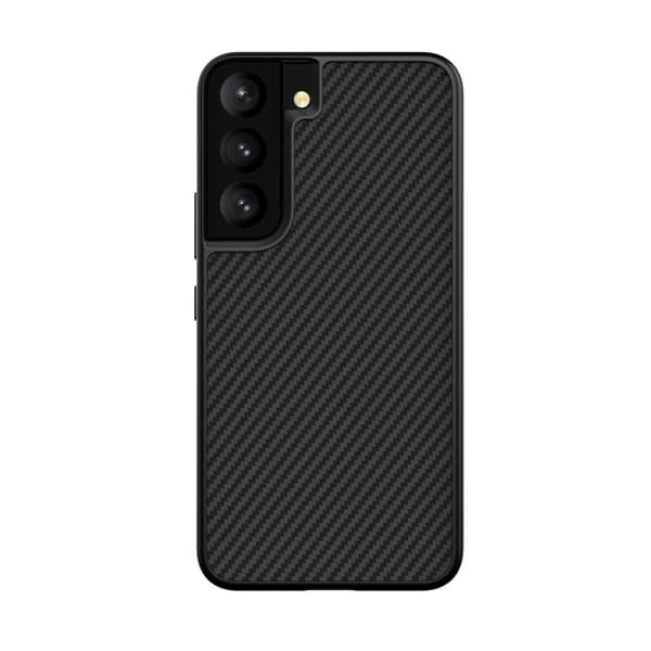 Karbonfiber mønster slankt deksel til Galaxy S22 Plus støtsikkert S22 Plus