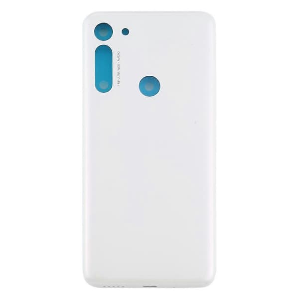 (Nytt) Batteribakdeksel til Motorola Moto G8 (hvit) White